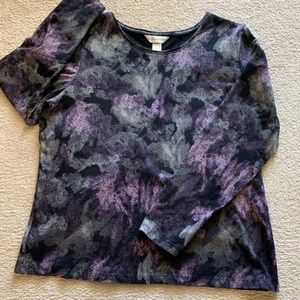 Christopher and Banks long sleeve top EUC Xl